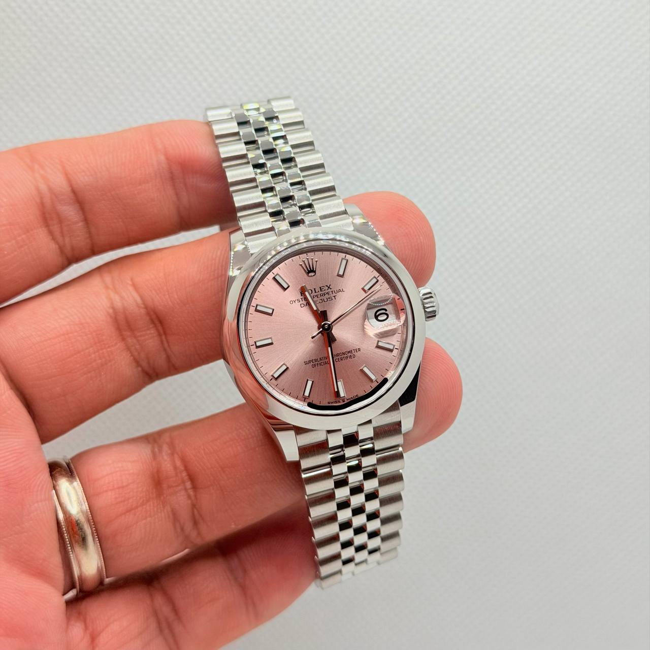 Rolex Brand New 04/2026 Rolex 278240 Datejust 31 Pink Ind